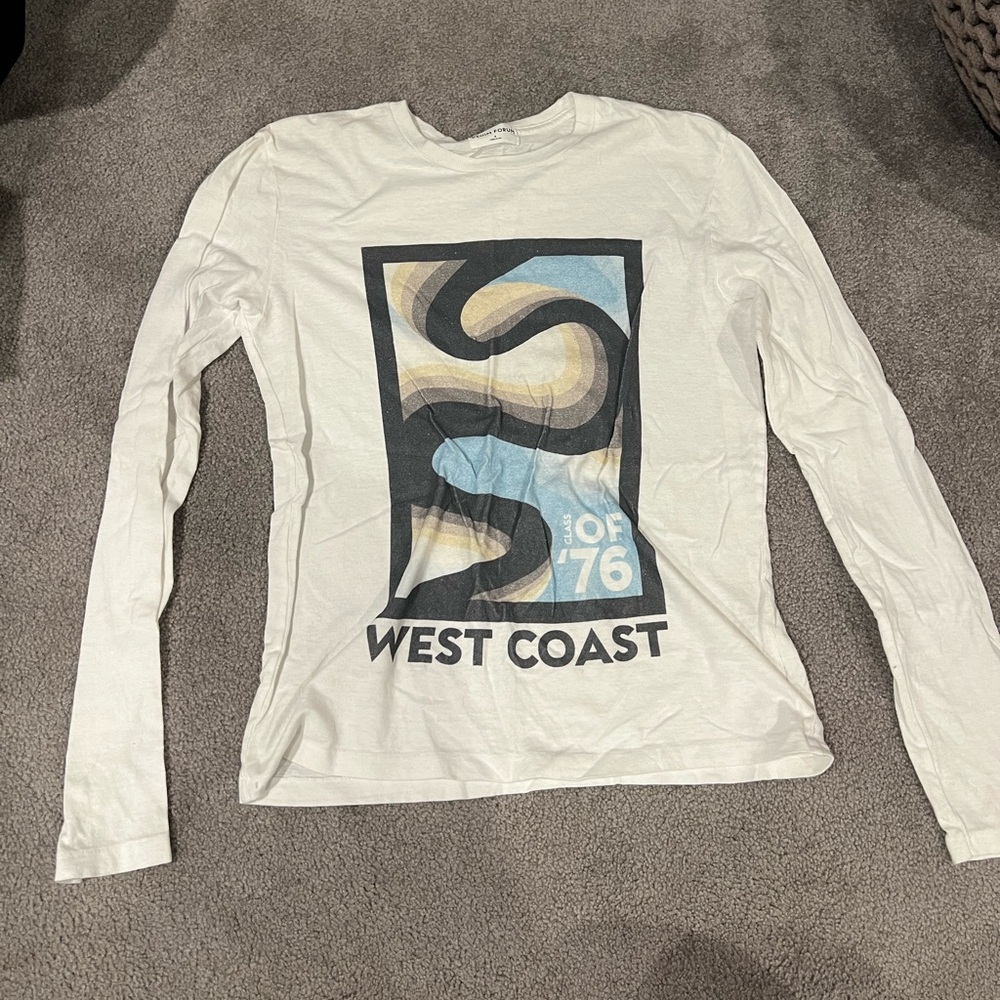 Artizia Denim Forum Graphic Long Sleeve Top